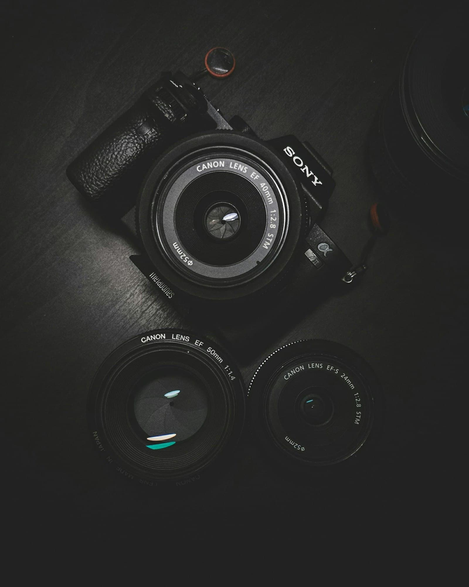 A cinema camera staged for a brand shoot
